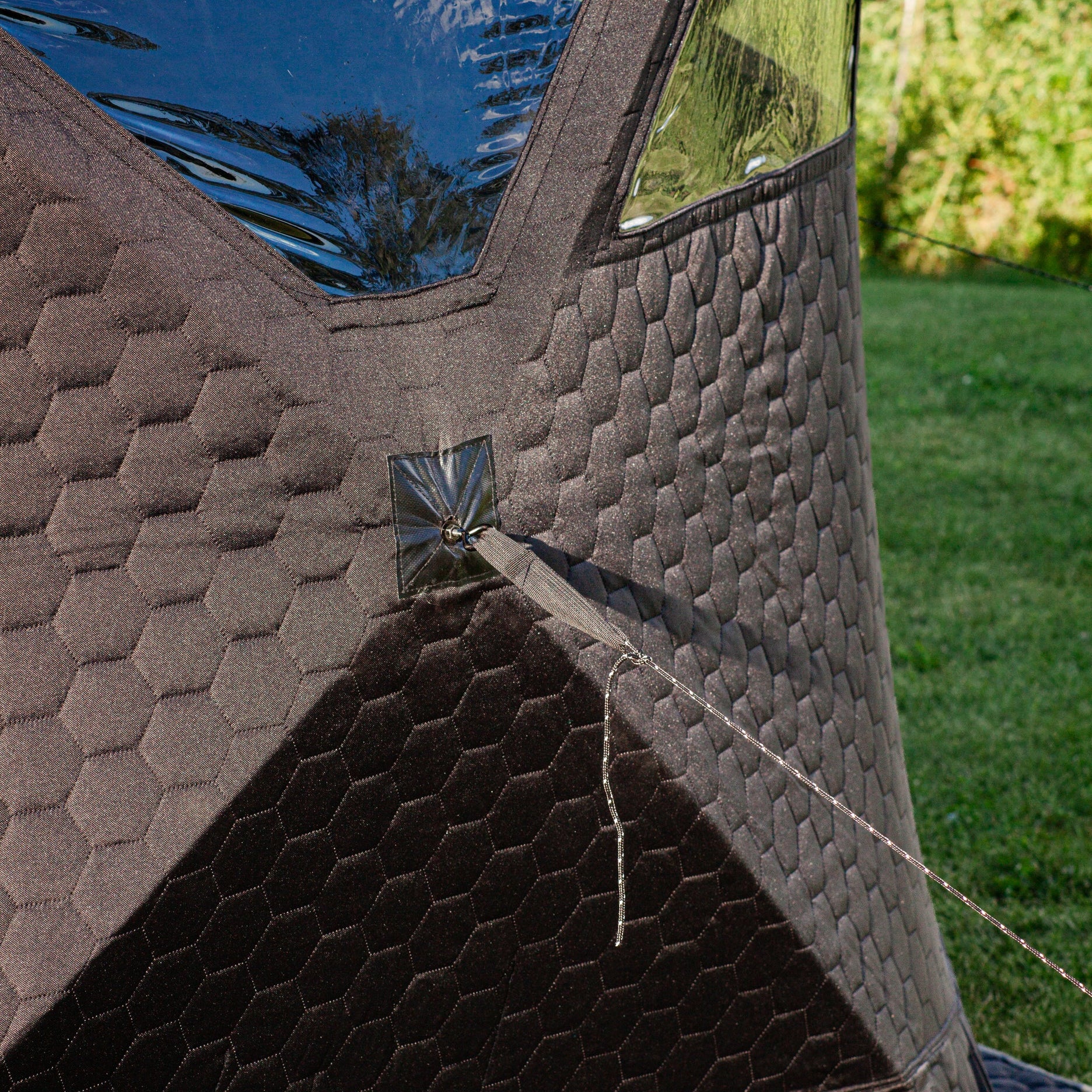 Mobile sauna tent Dalen with sauna stove