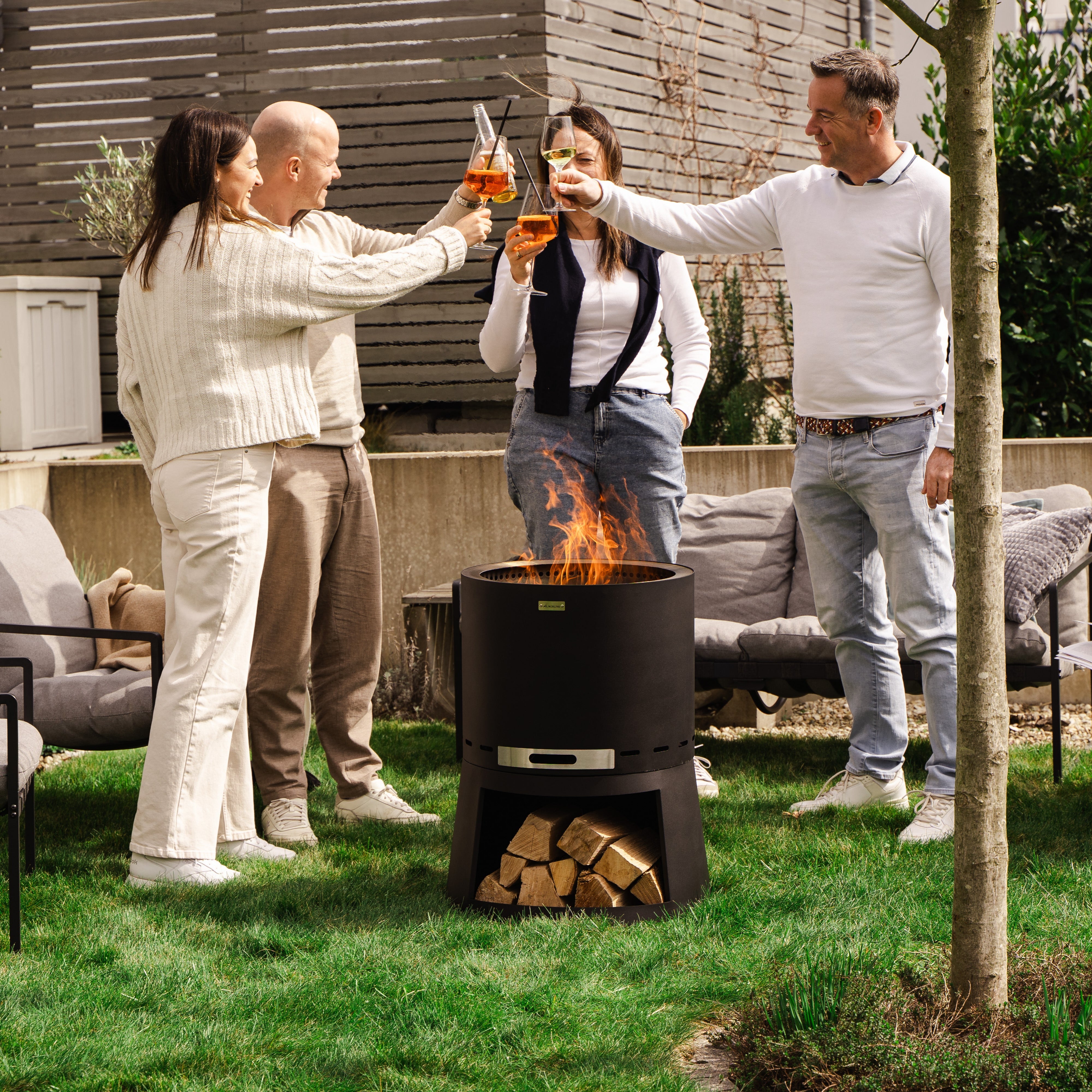 Smokeless Fire Pit Skara Pluss