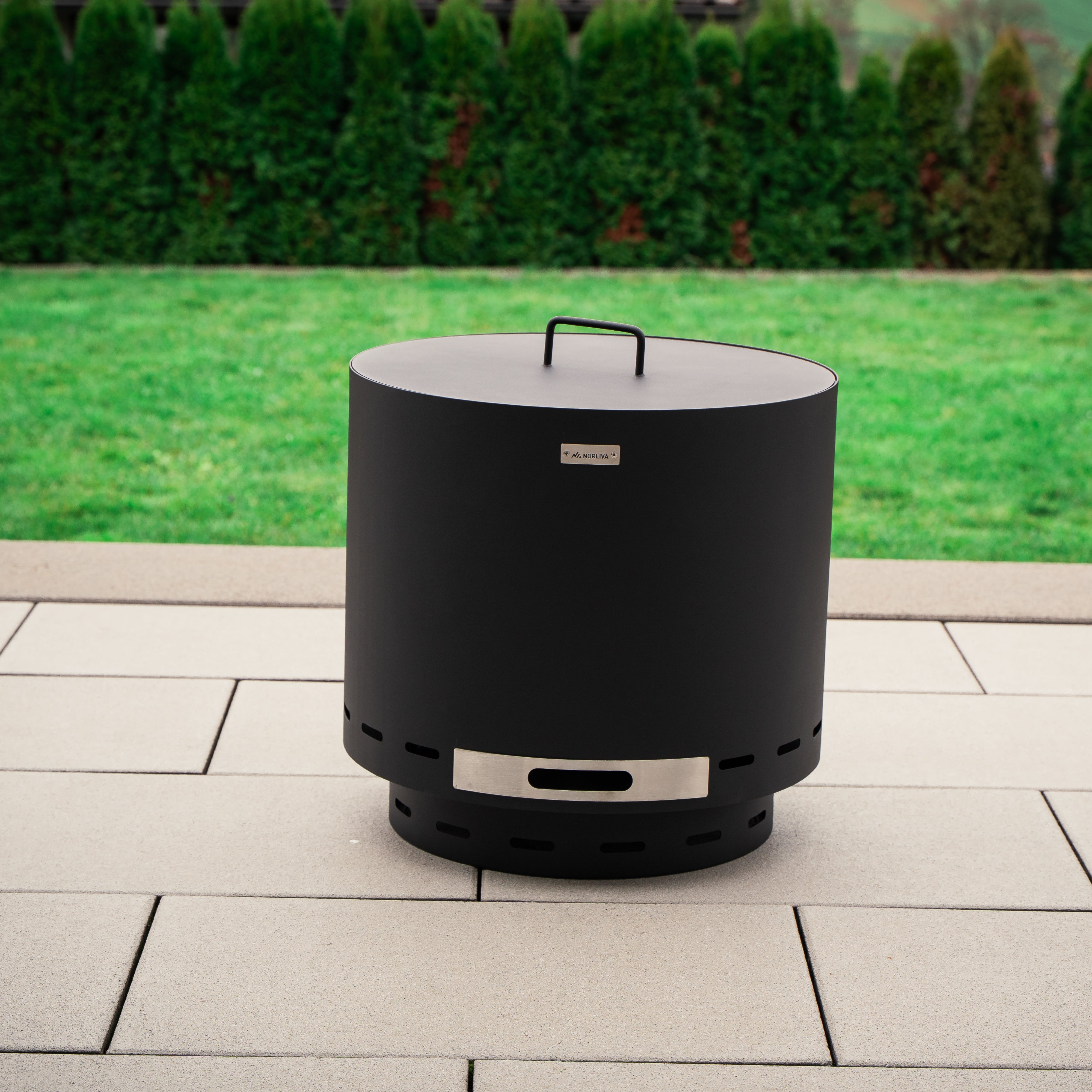 Set: Skara + lid + cast iron grill grate