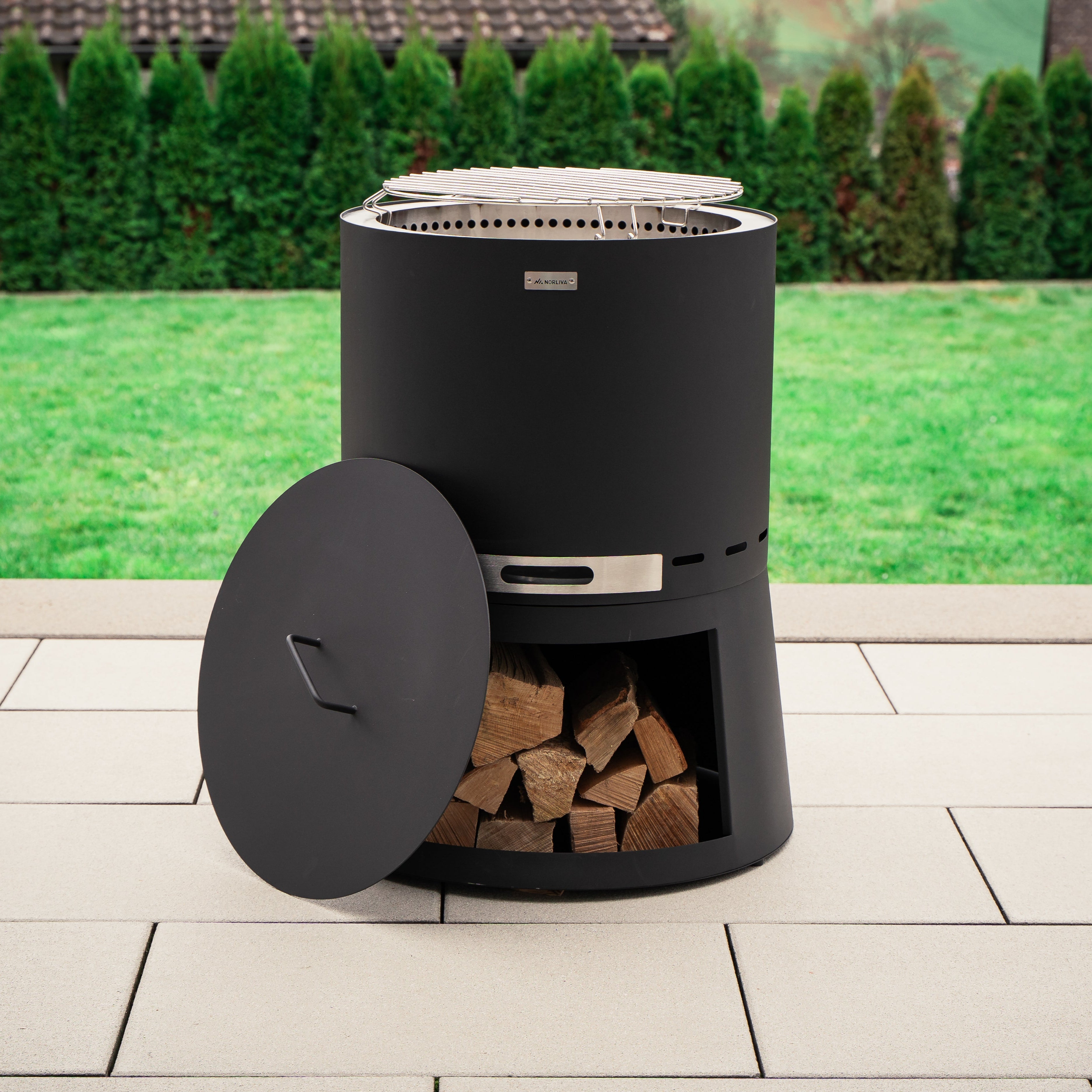 Set: Skara Pluss + Lid + Grill grate