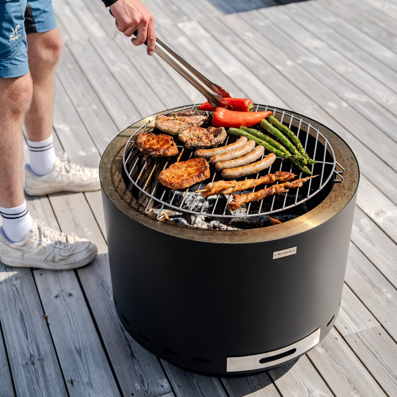 Set: Lunda + lid + grill grate