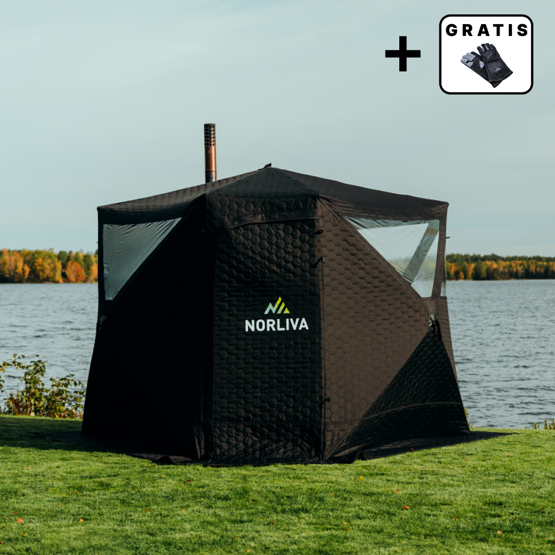 Mobile Sauna Tent Dalen 3.0 with Sauna Stove