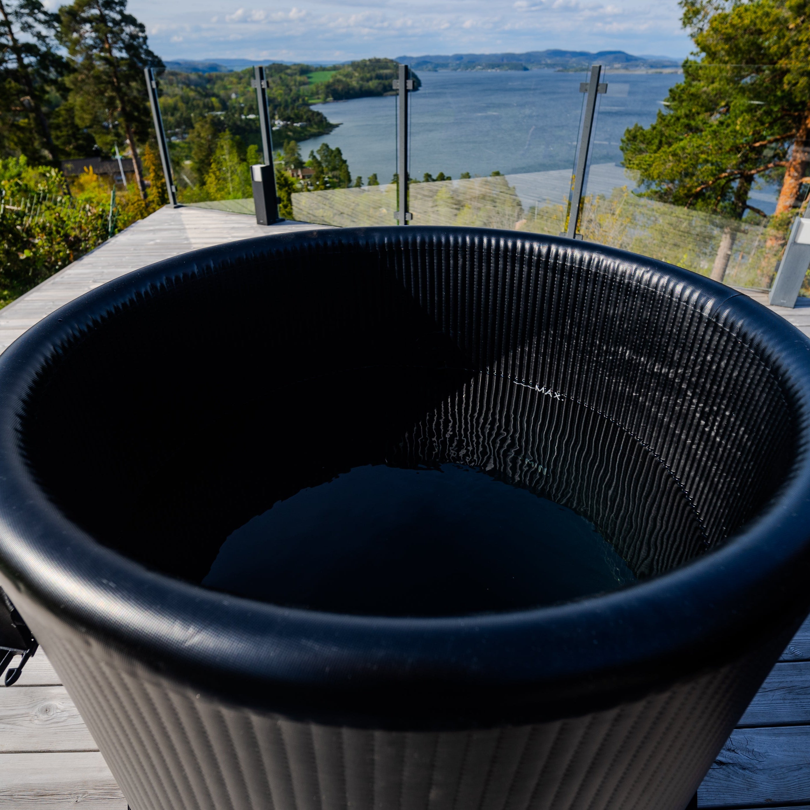 Set: Sauna Tent Dalen 3.0 + Stove + Sauna Accessories + Rain Protection + Benches + Ice Bath
