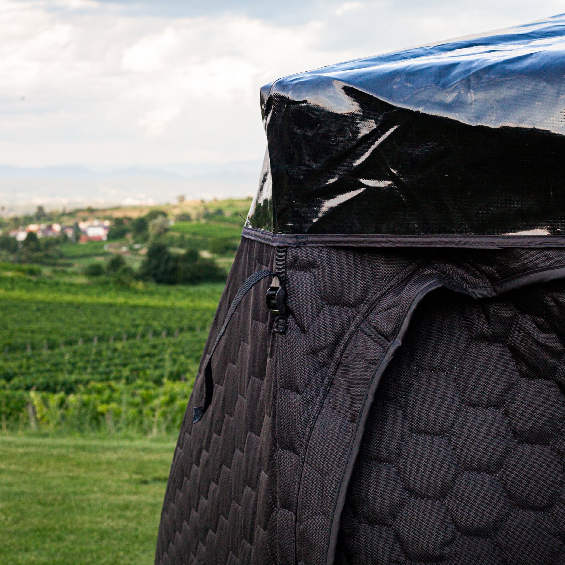 Rain cover for Dalen sauna tent