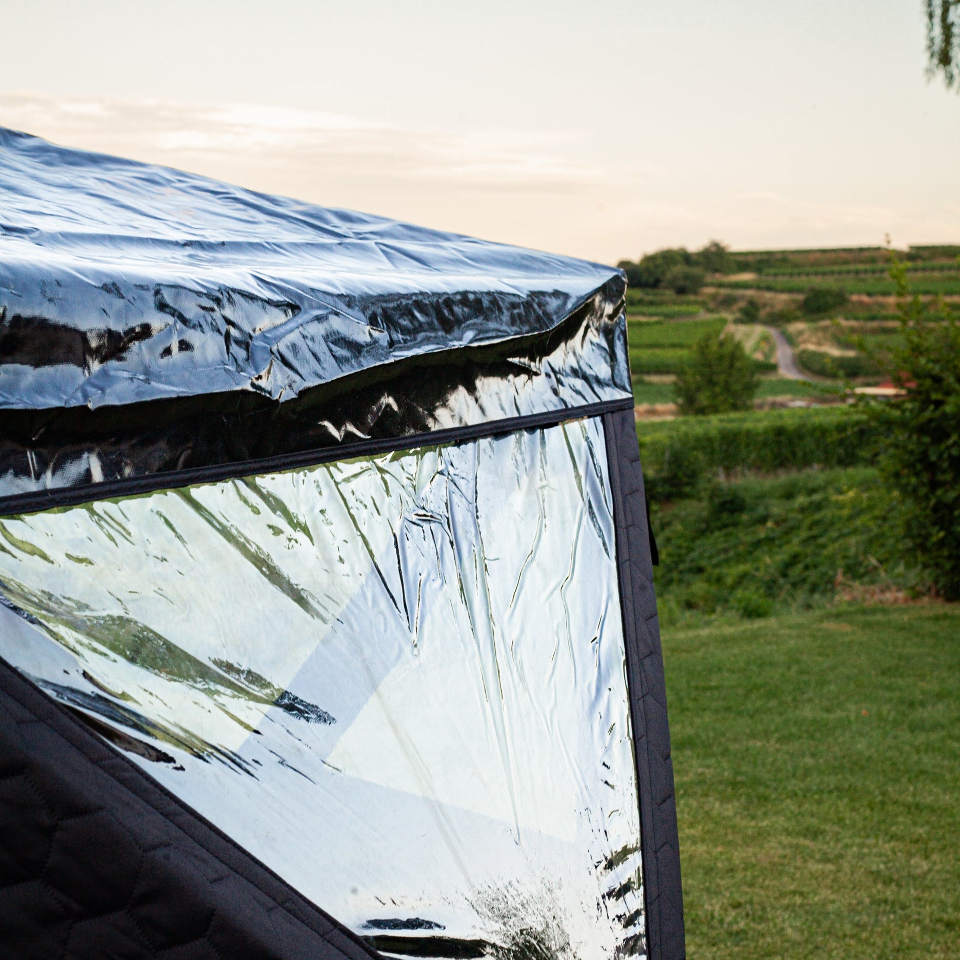 Rain cover for Dalen sauna tent