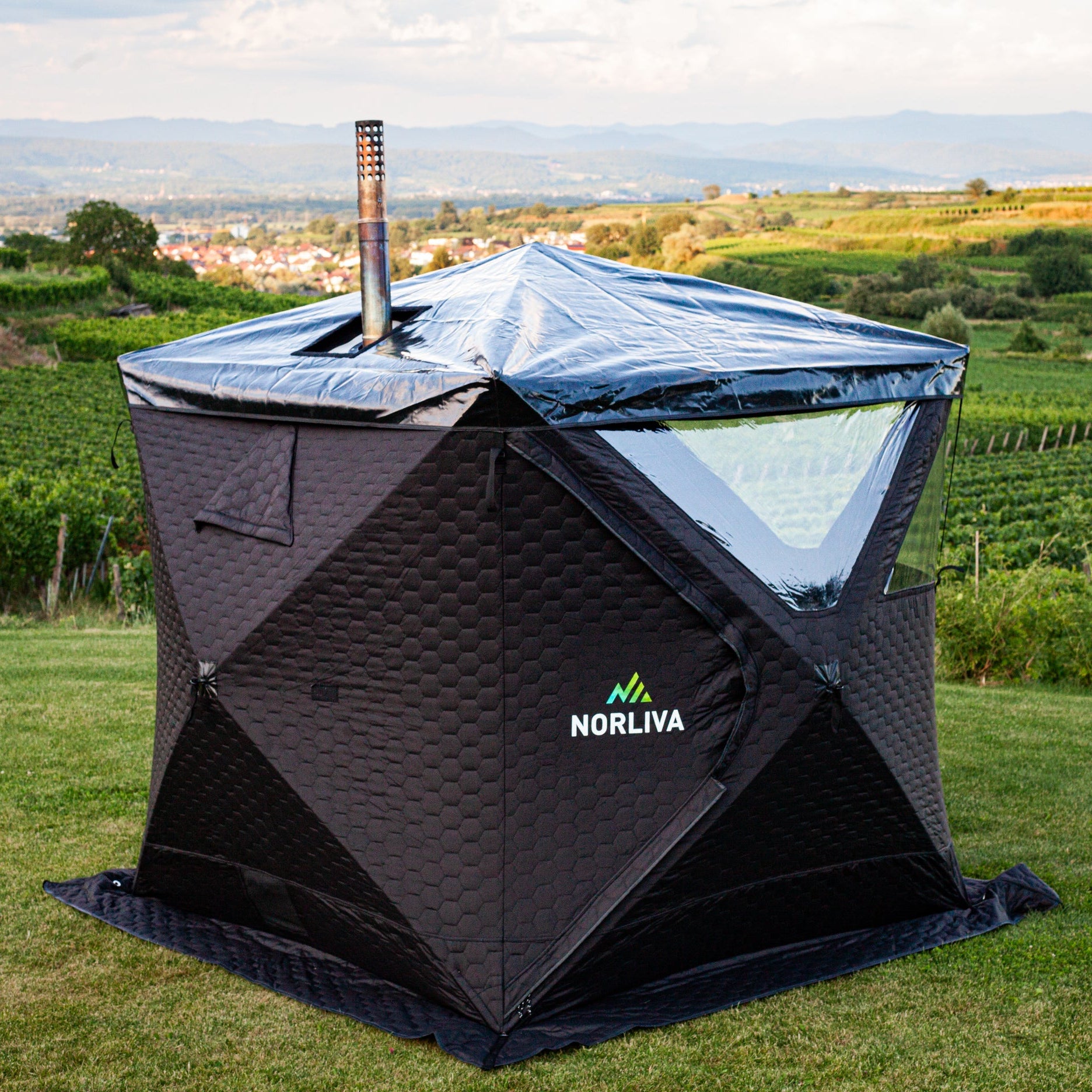 Rain cover for sauna tent Isen