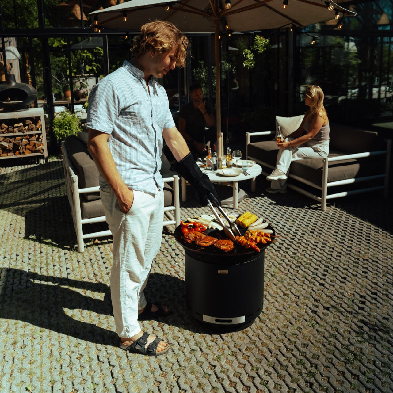 Set: Skara + fire plate grill