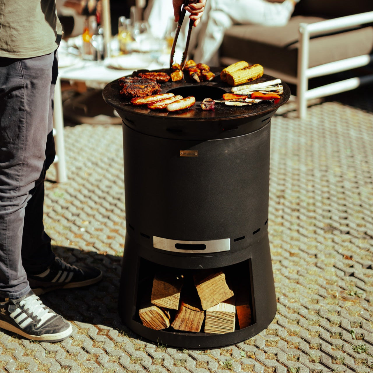 Set: Skara Pluss + fire plate grill