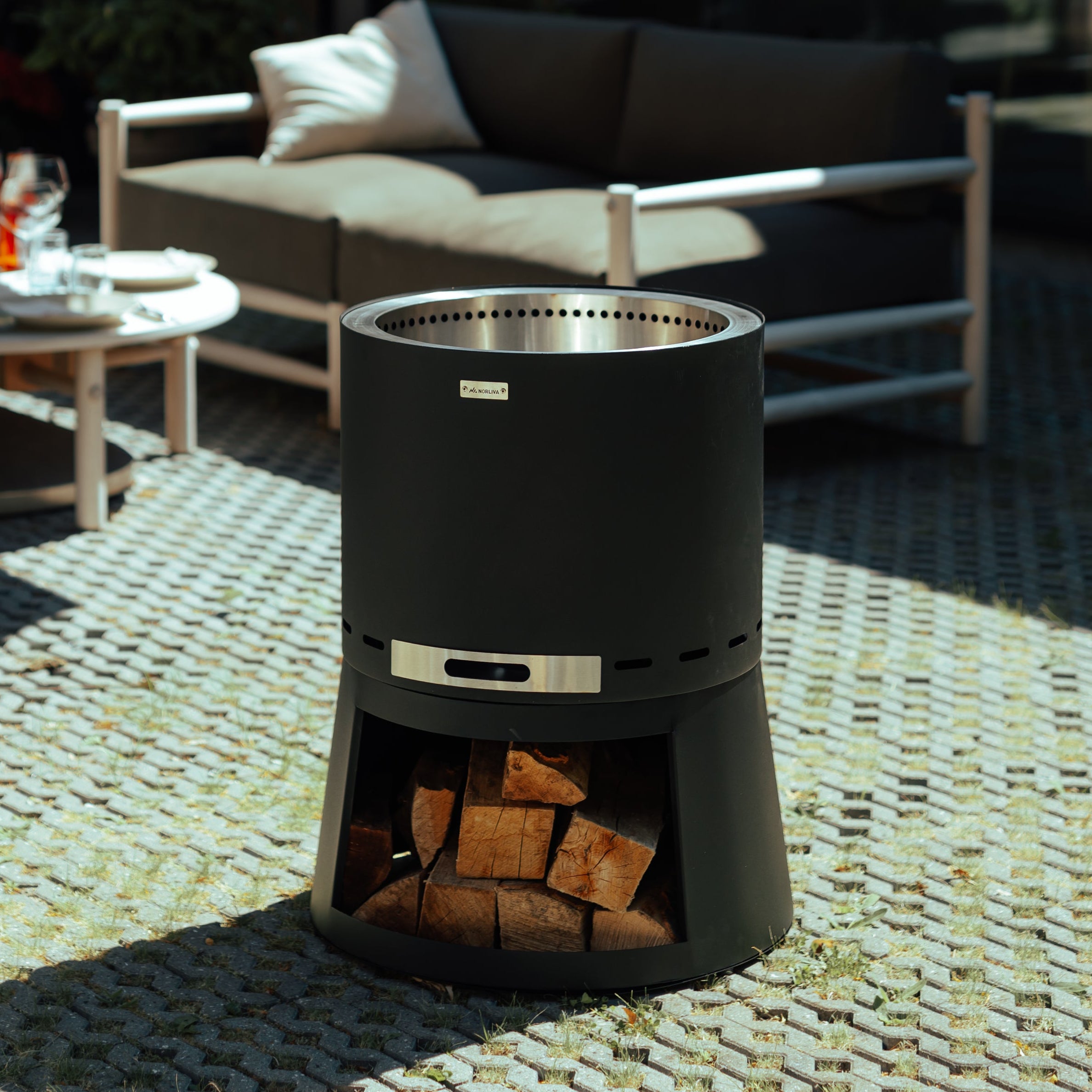 Smokeless Fire Pit Skara Pluss
