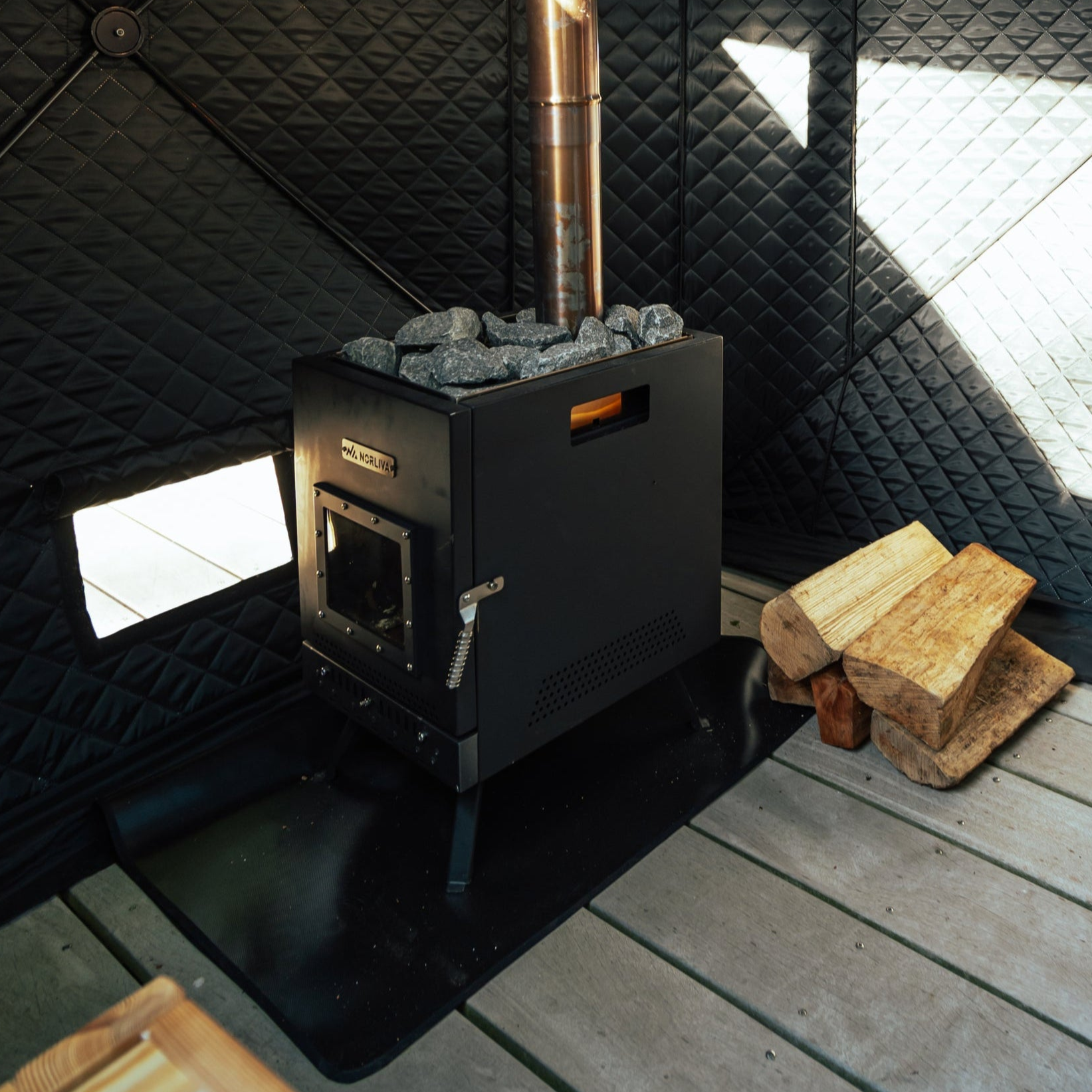 Sauna heater for Isen sauna tent