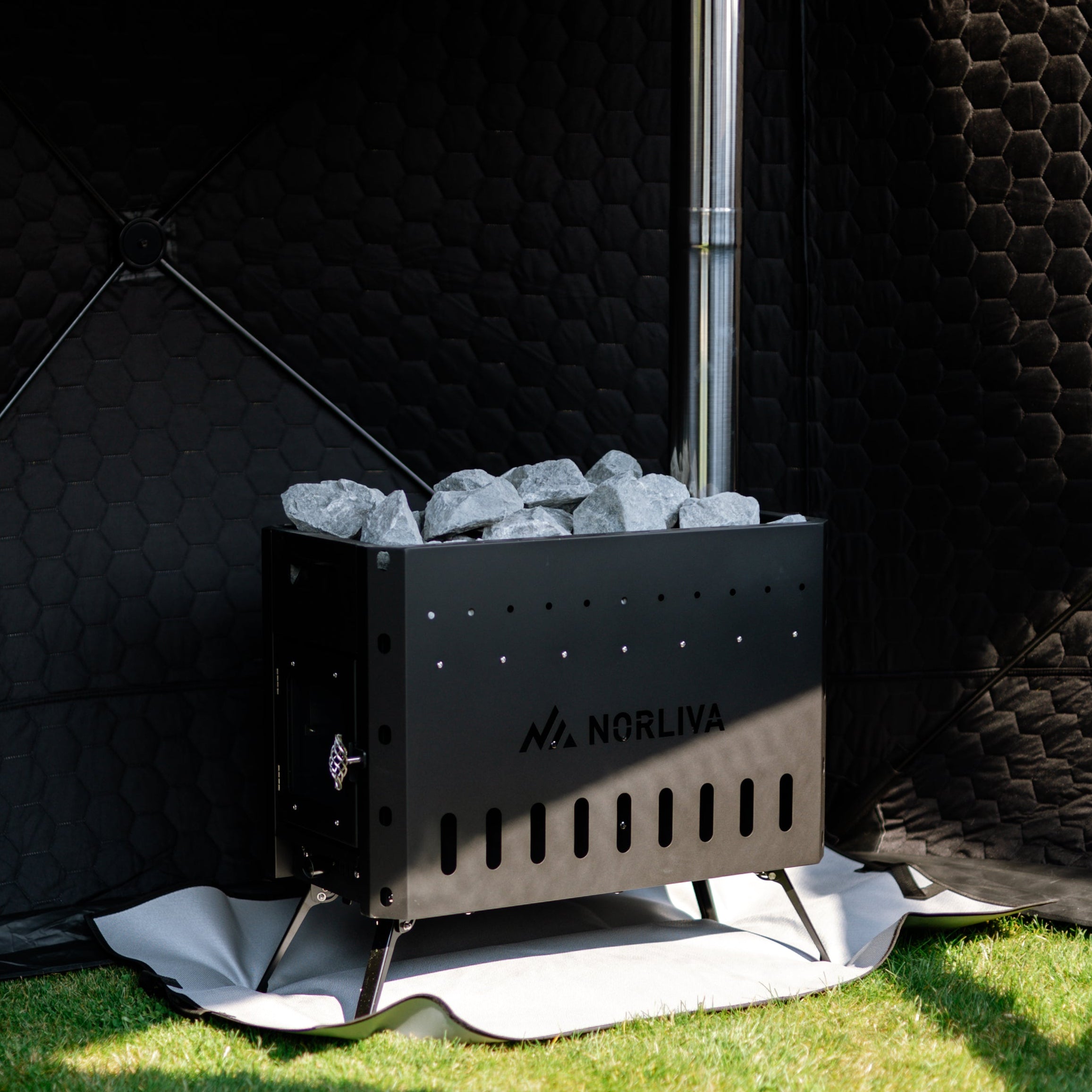 Sauna Stove 2.0 for Sauna Tent Dalen/Fjorden