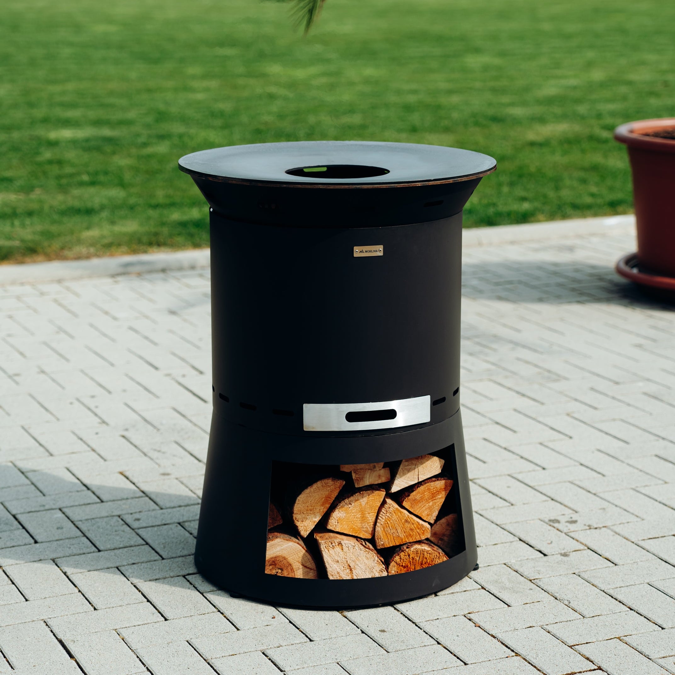 Set: Skara Pluss + fire plate grill