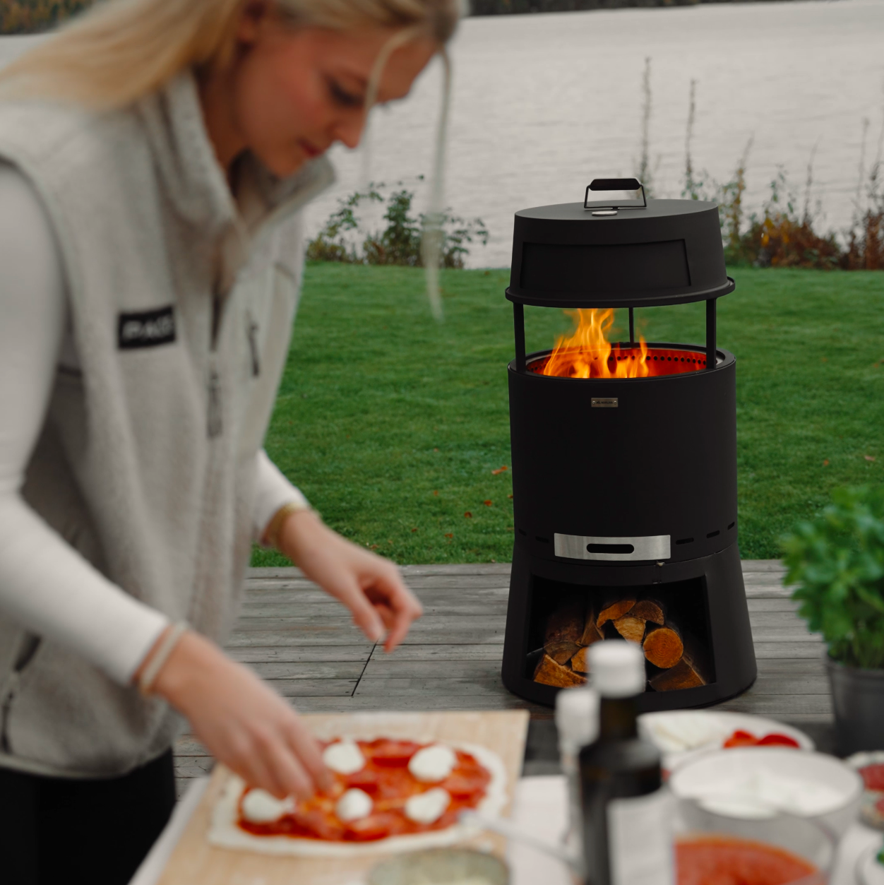 Set: Skara Pluss + Pizzaofen-Aufsatz