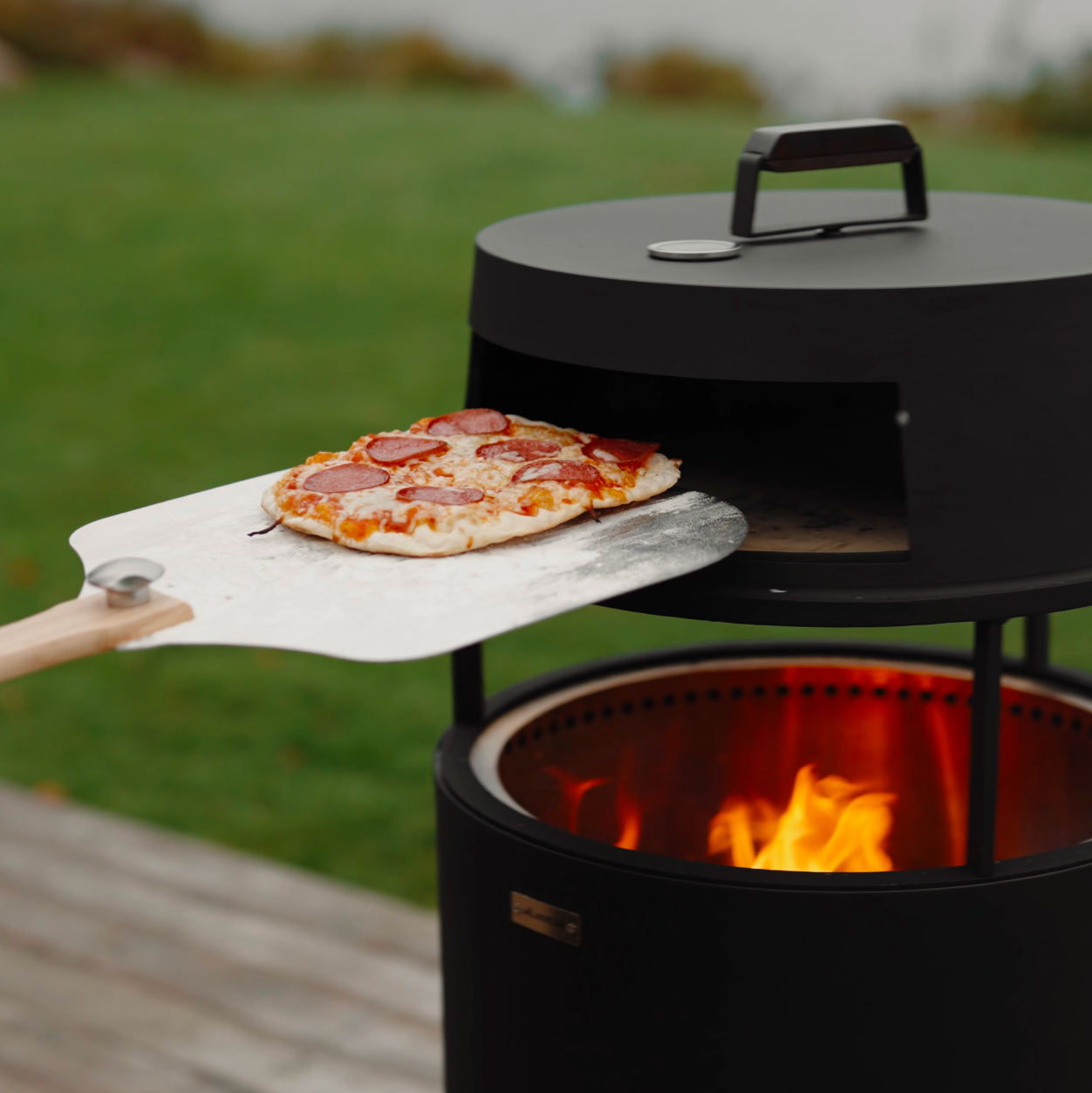 Set: Skara + Lid + Fire Plate Grill + Pizza Oven Attachment