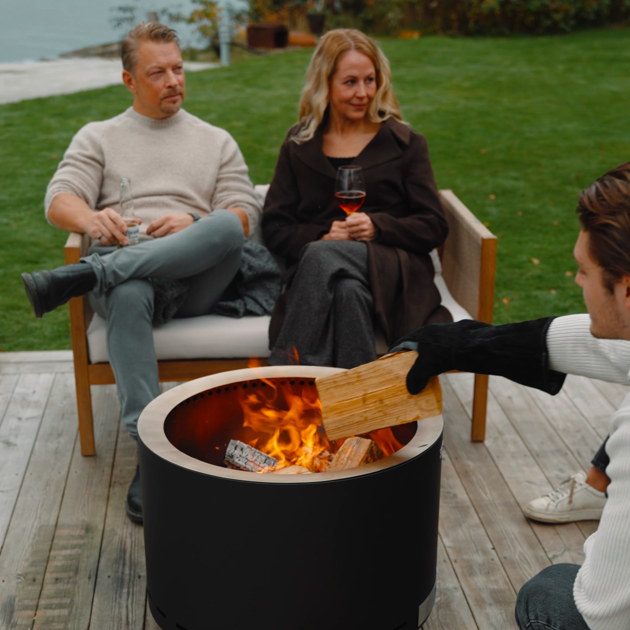 Smokeless fire pit Lunda
