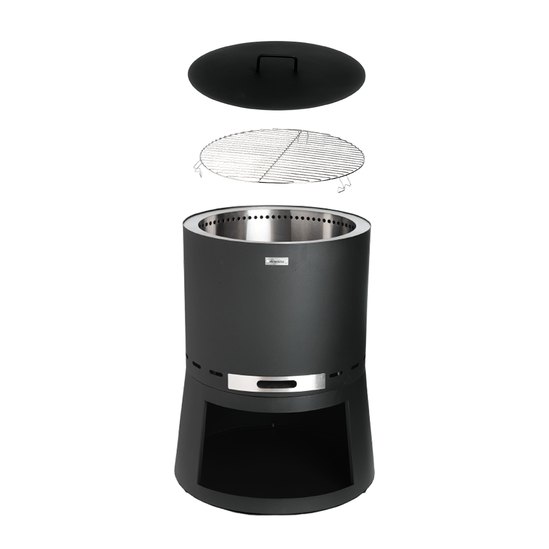 Set: Skara Pluss + Lid + Grill grate