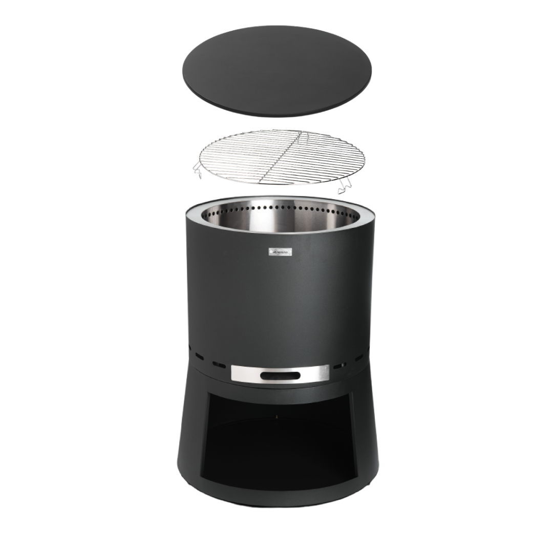 Set: Skara Pluss + Lid + Grill grate