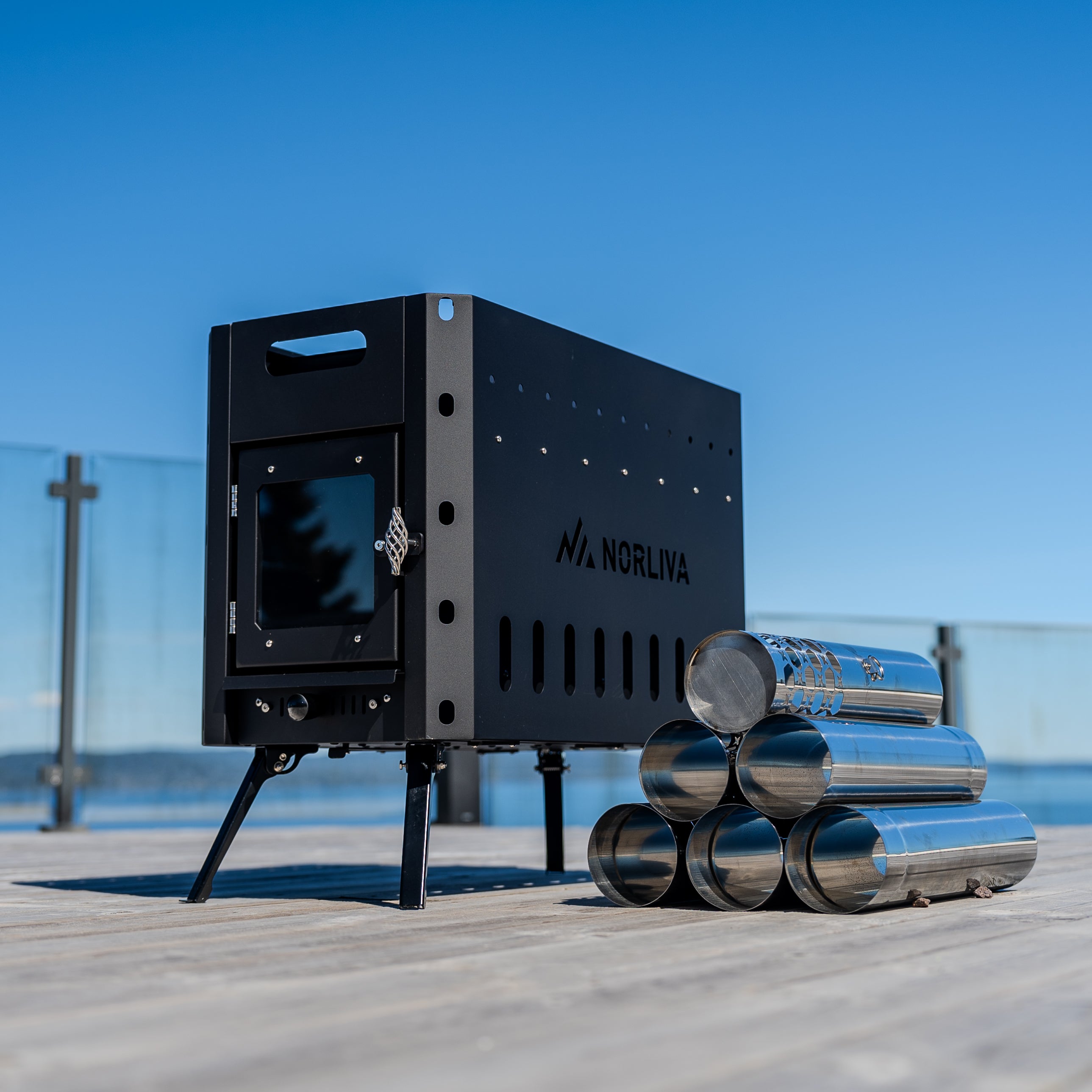 Mobile Sauna Tent Dalen 3.0 with Sauna Stove
