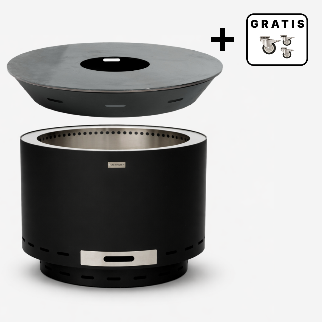 Set: Lunda + Feuerplatten-Grill