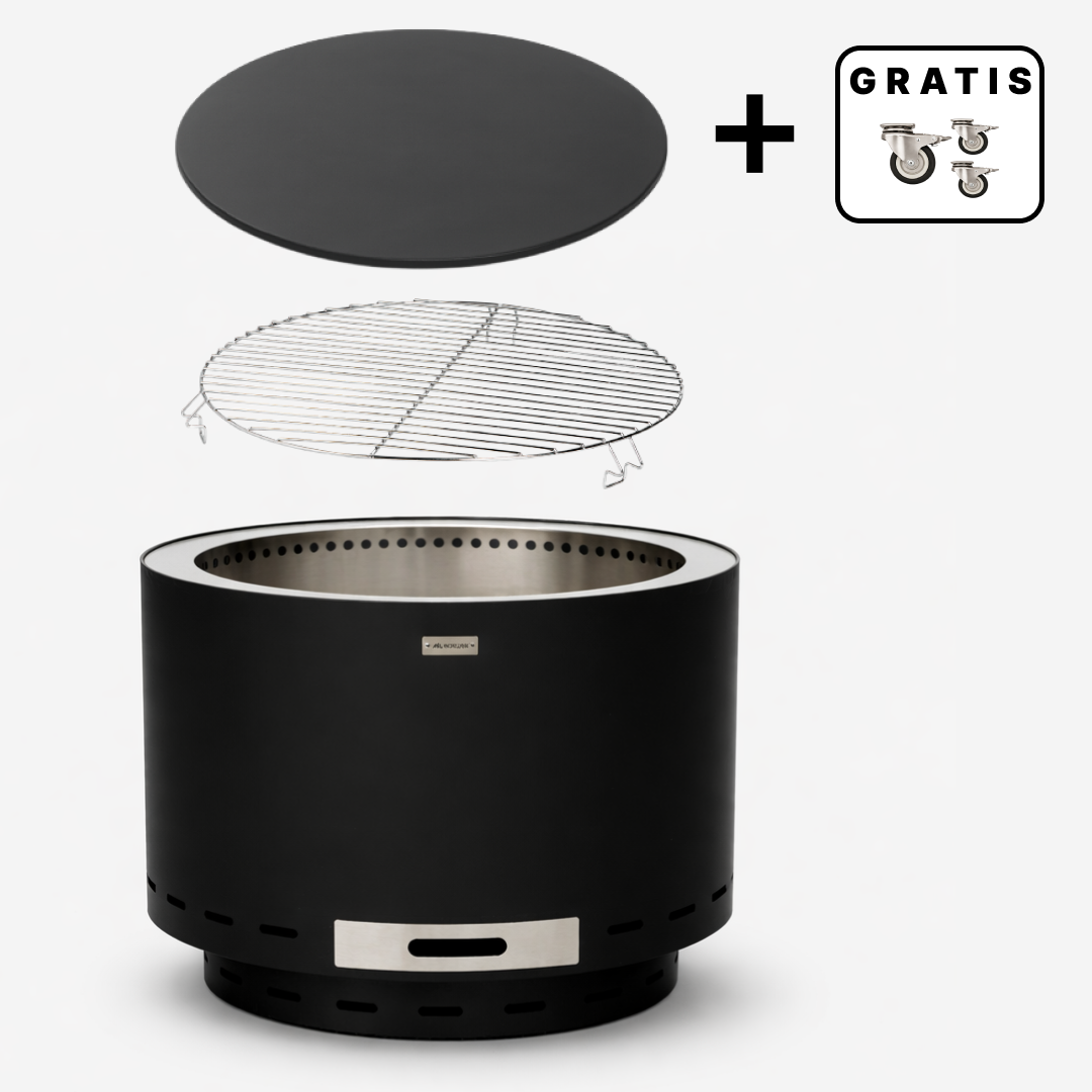 Set: Lunda + lid + grill grate