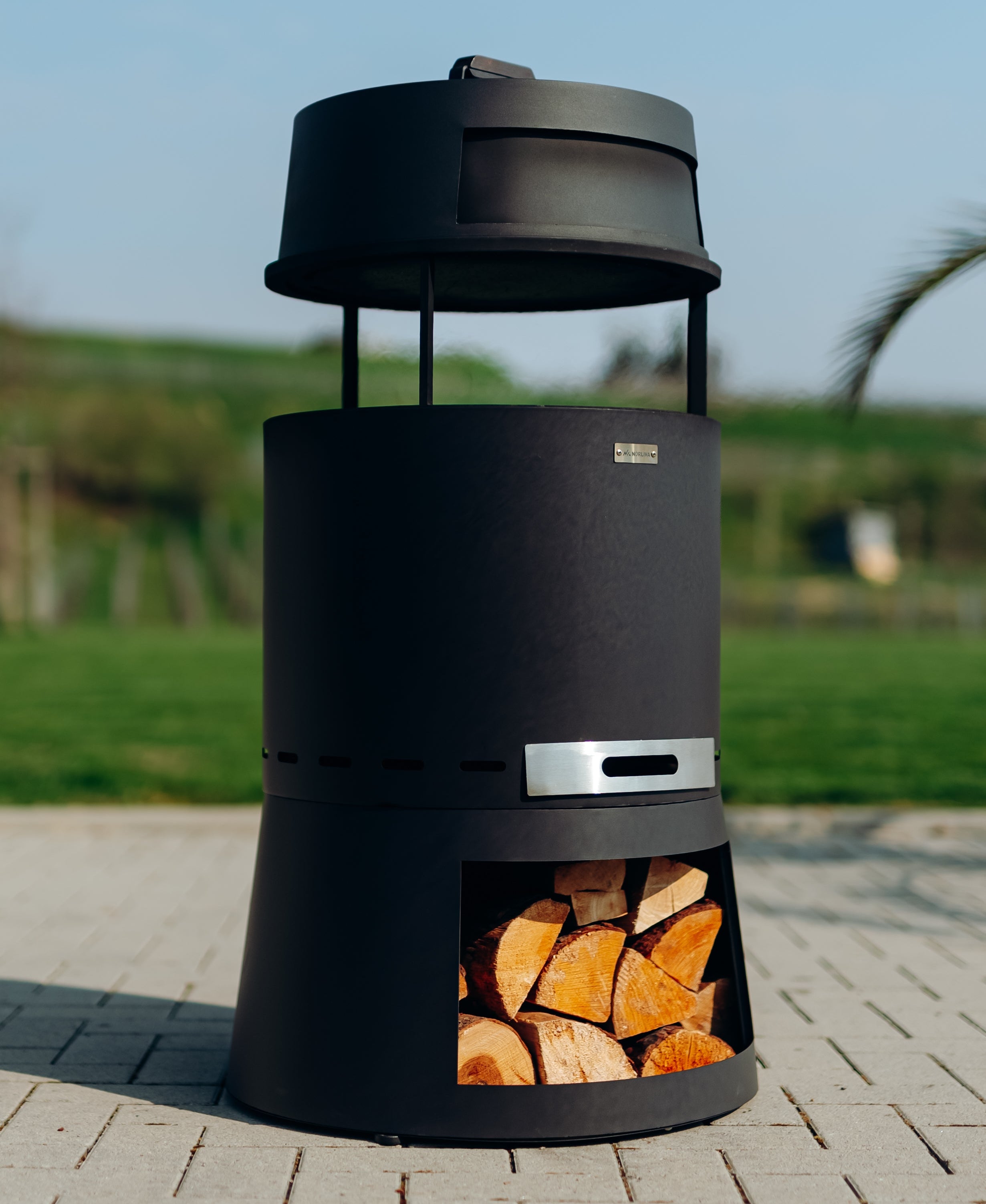 Set: Skara Pluss + Pizzaofen-Aufsatz