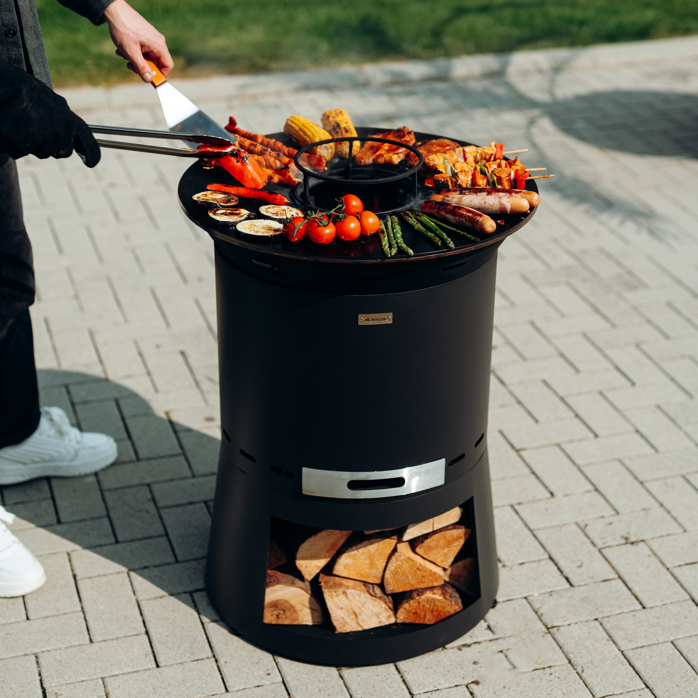 Set: Skara Pluss + fire plate grill