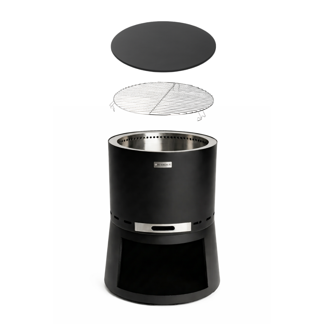 Set: Skara Pluss + Lid + Grill grate