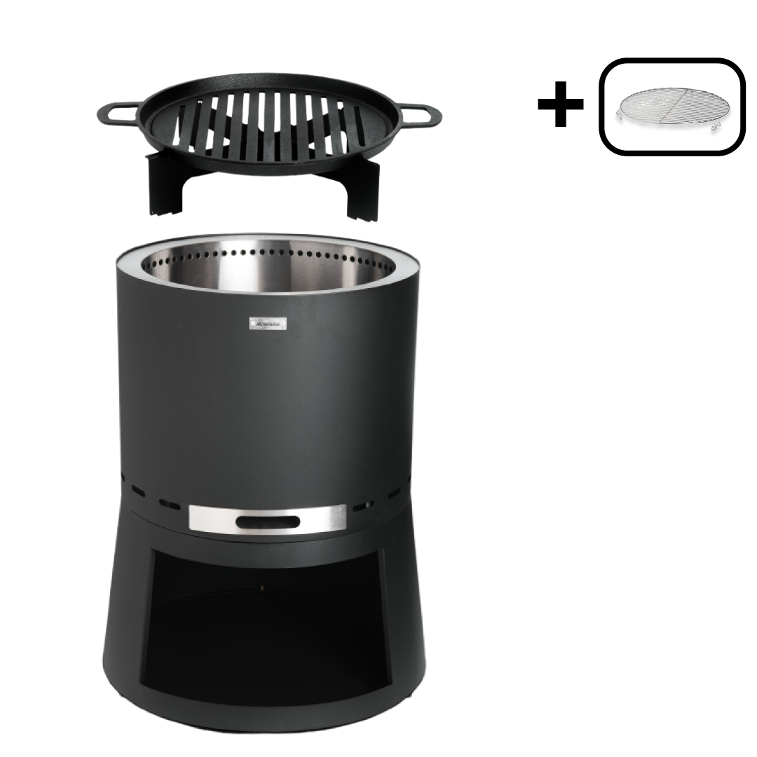 Set: Skara Pluss + Cast Iron Grill Grate