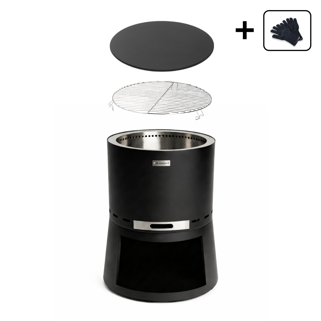 Set: Skara Pluss + Lid + Grill grate