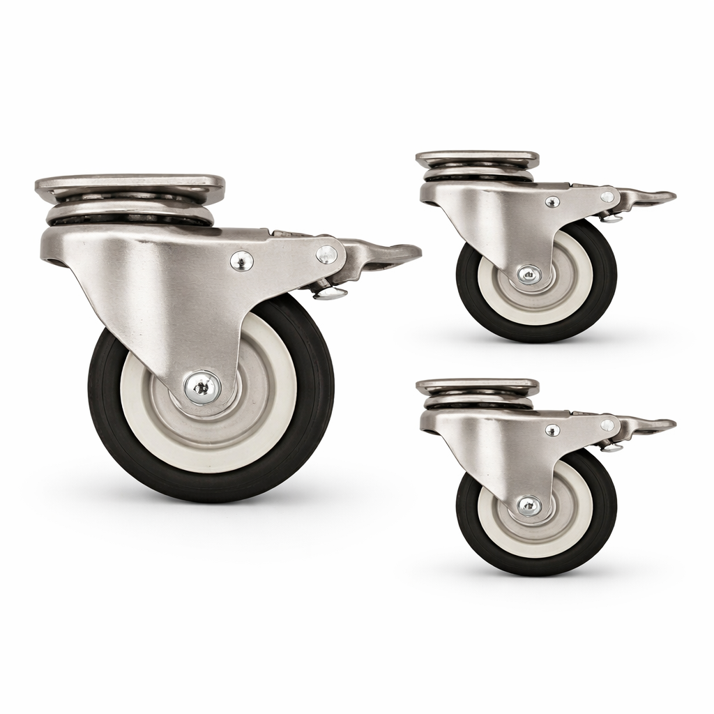 Roller Set for Fire Bowls, 3 Pieces