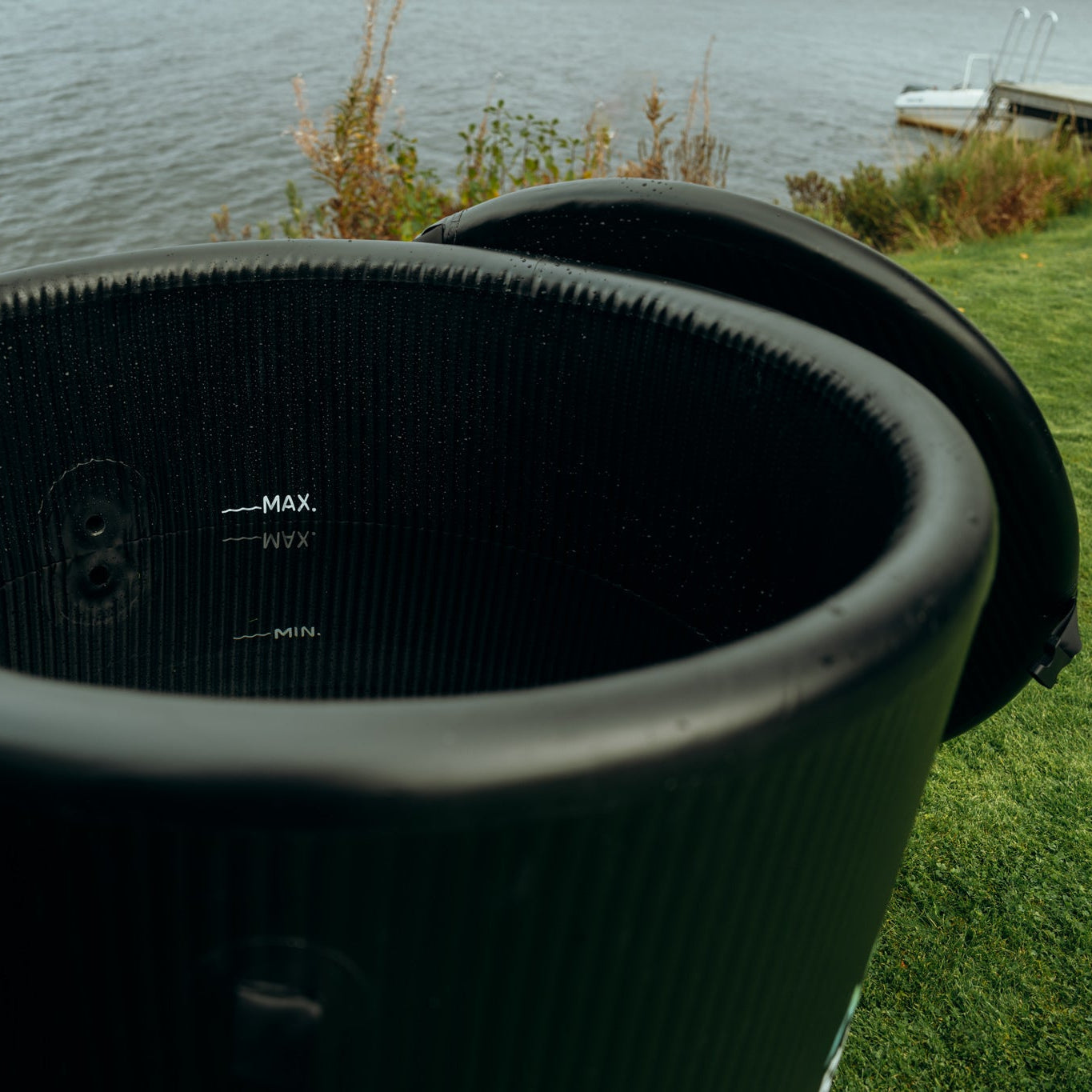 Set: sauna tent Dalen + stove + sauna accessories + ice tub